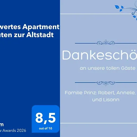 Appartement Liebenswertes 10 Minuten Zur Altstadt *